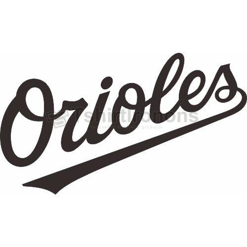 Baltimore Orioles T-shirts Iron On Transfers N1446